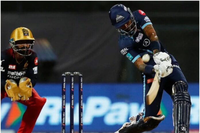 RCB vs GT: Pandya scored the fourth half-century of the season, completed 400 runs, RCB got a struggling target
